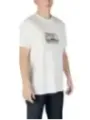 Weißes Armani Exchange Logo T-Shirt