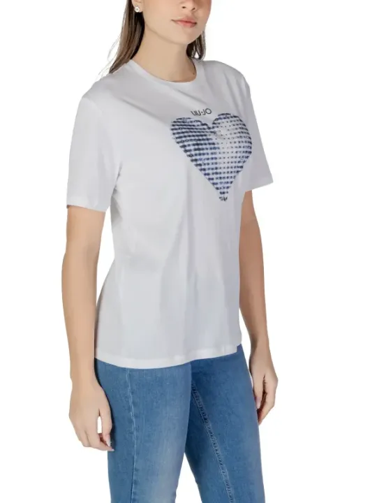 Liu Jo Herz-Print Damen T-Shirt