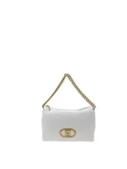 Weiße Liu Jo Schultertasche mit Kette