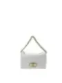 Weiße Liu Jo Schultertasche mit Kette