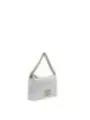 Weiße Liu Jo Schultertasche mit Kette