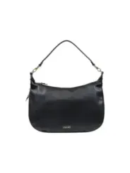 Schwarze Leder Schultertasche Liu Jo
