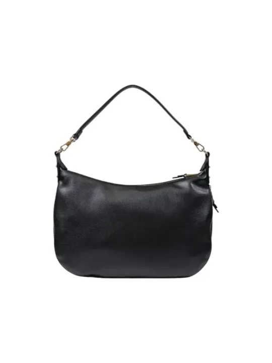 Schwarze Leder Schultertasche Liu Jo