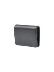 Schwarze Love Moschino Ledergeldbörse