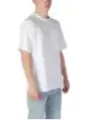 Weißes T-Shirt mit Brusttasche
