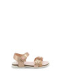 Nude Mädchen Sandalen mit Blume