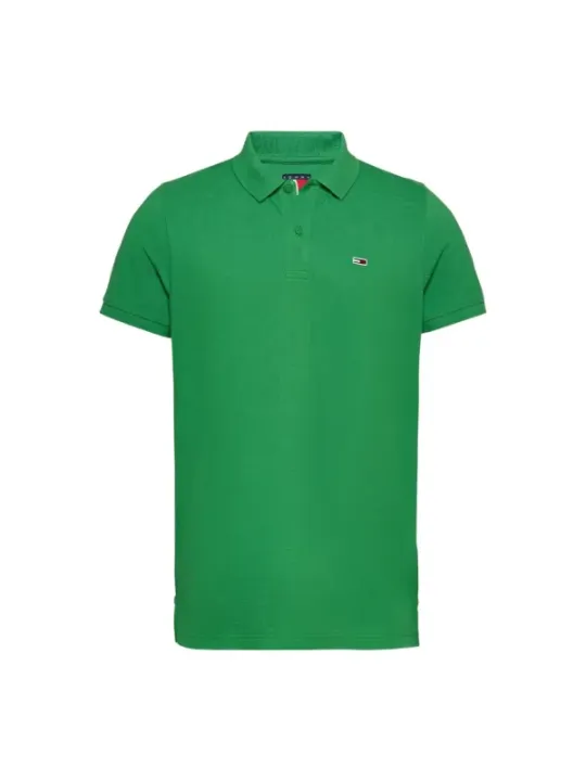 Grünes Tommy Hilfiger Polohemd