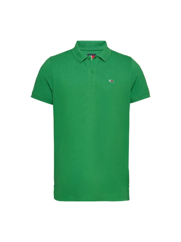 Grünes Tommy Hilfiger Polohemd