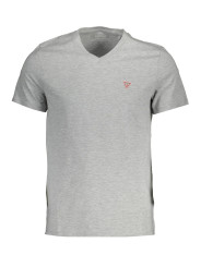 T-Shirts Sleek Slim Fit V-Neck Tee in Gray 40,00 € 7618584923306 | Planet-Deluxe