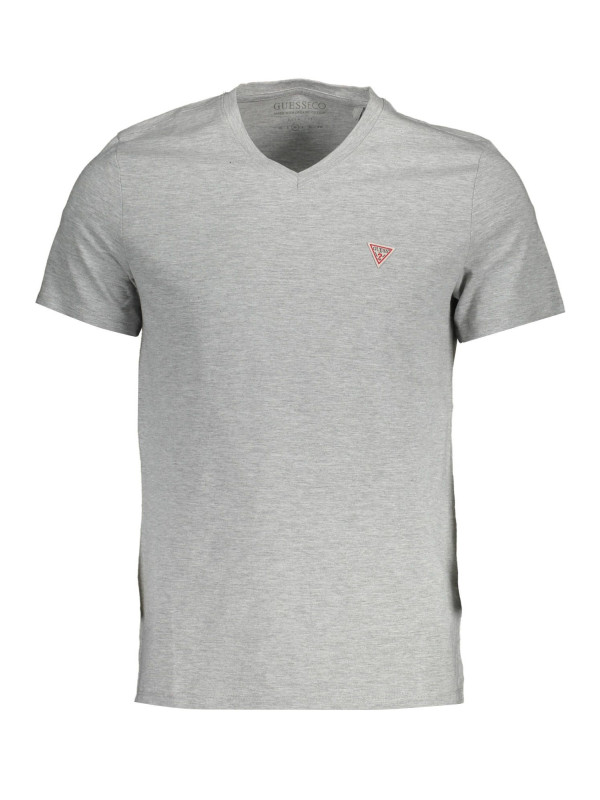 T-Shirts Sleek Slim Fit V-Neck Tee in Gray 40,00 € 7618584923306 | Planet-Deluxe