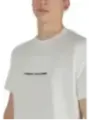 Weißes Armani Exchange T-Shirt Herren