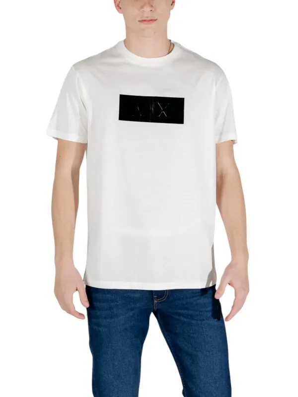 Weißes AX Logo T-Shirt Weißes AX Logo T-Shirt