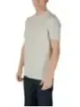 Heathered Armani Exchange Rundhals-T-Shirt