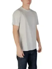 Heller grauer Armani Exchange T-Shirt