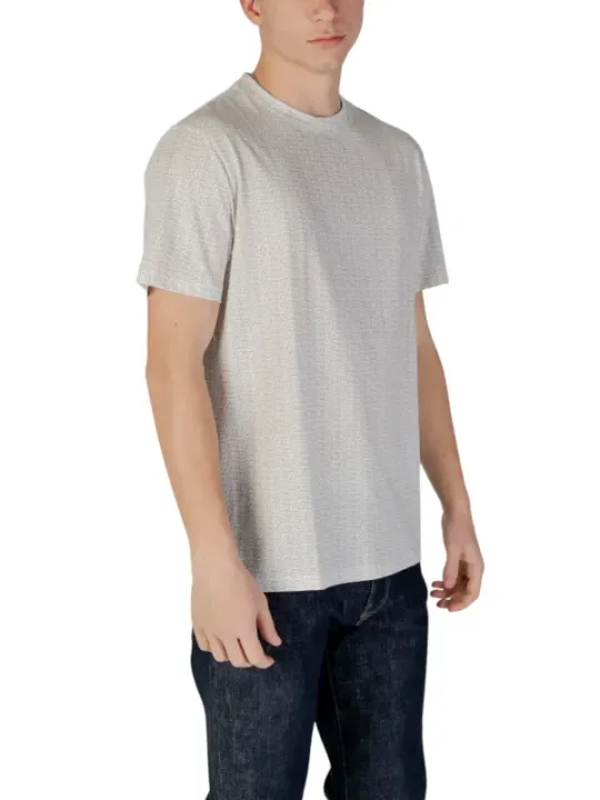 Heller grauer Armani Exchange T-Shirt