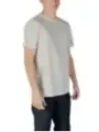 Heller grauer Armani Exchange T-Shirt