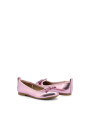 Zarte rosa Ballerinas mit Schleife