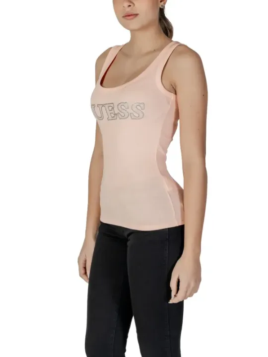 Guess rosa Tanktop mit Logo