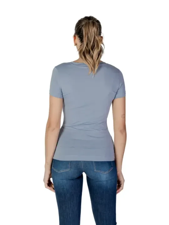 Schlanker Baumwoll-T-Shirt für Damen