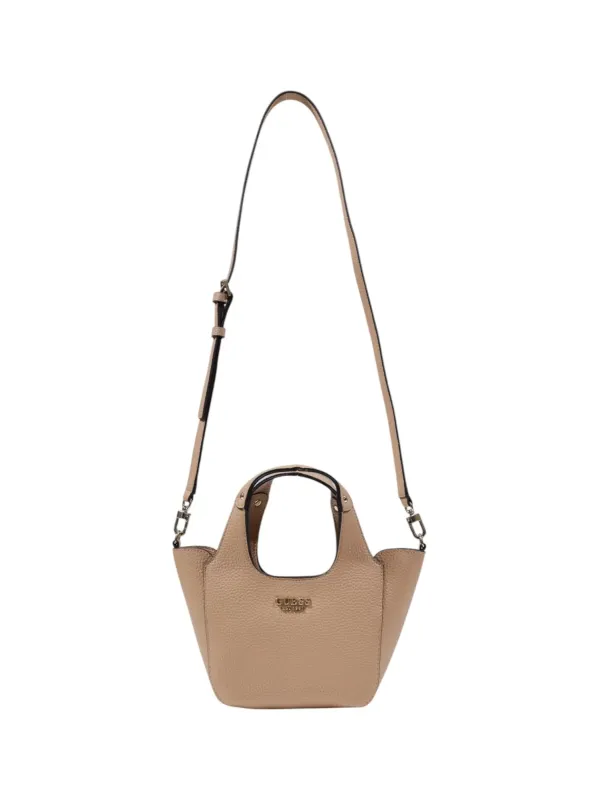 Tanfarbene Guess 482820 Ledertasche