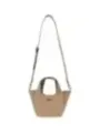 Tanfarbene Guess 482820 Ledertasche