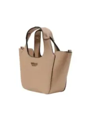 Tan Guess 482820 Lederhandtasche