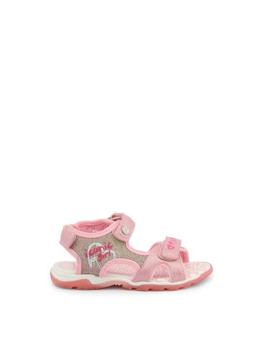 Rosa Kinder Sandalen mit Klettverschluss
