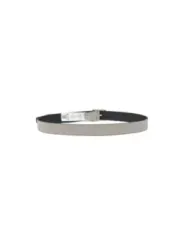 Elegantes Lederarmband mit Silberverschluss