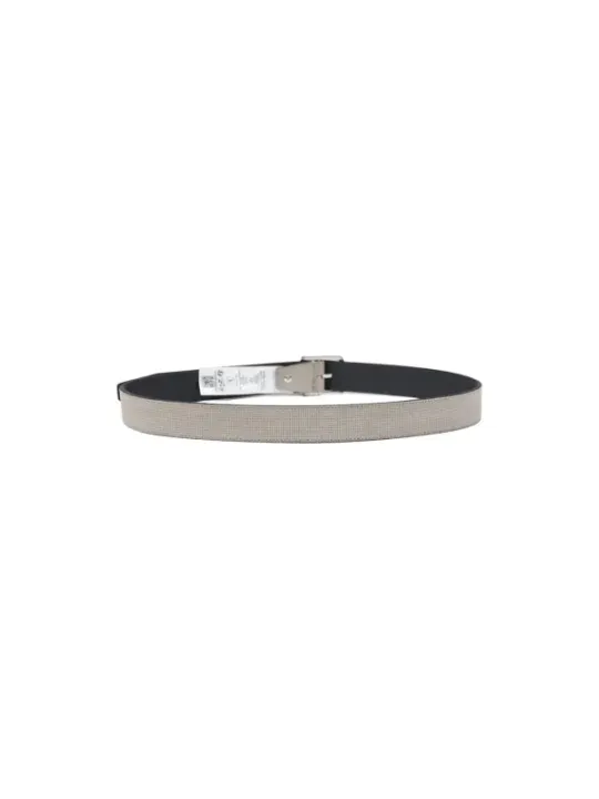 Elegantes Lederarmband mit Silberverschluss