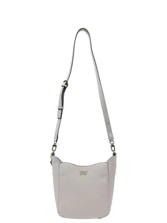 Beiger Leder Guess Schultertasche groß