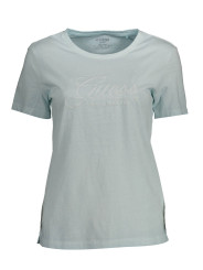 Tops & T-Shirts Chic Light Blue Embroidered Tee 60,00 € 7628067538804 | Planet-Deluxe