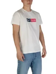 Weißes Tommy Hilfiger Jeans T-Shirt