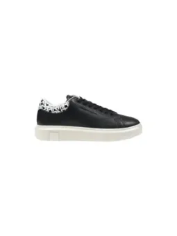 Schwarze Armani Exchange Sneakers mit Logo