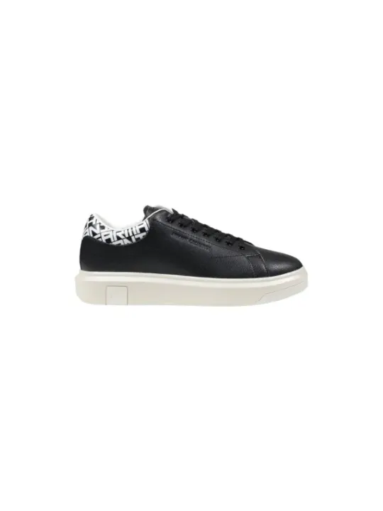 Schwarze Armani Exchange Sneakers mit Logo