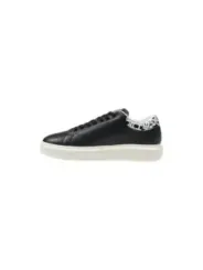 Schwarze Armani Exchange Sneaker Leder