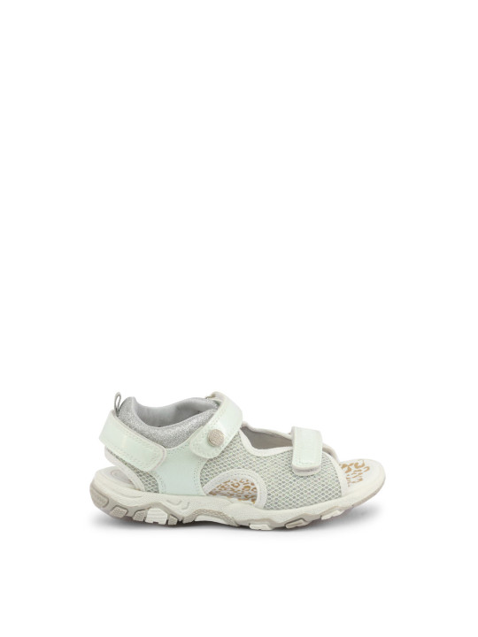 Weiße Sneaker mit Klettverschluss