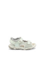 Weiße Sneaker mit Klettverschluss