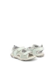 Weiße Kinder Sneaker mit Klettverschluss