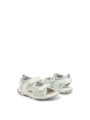 Weiße Kinder Sneaker mit Klettverschluss