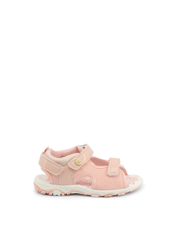 Rosa Mädchen Sandalen mit Klettverschluss Rosa Mädchen Sandalen mit Klettverschluss