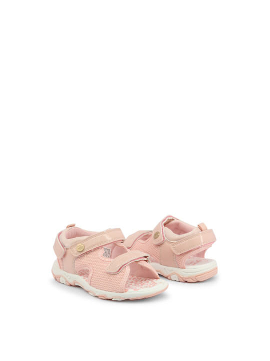 Rosa Kinder Sandalen mit Klettverschluss