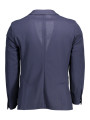 Jackets Elegant Slim Fit Blue Jacket 340,00 € 7325705664269 | Planet-Deluxe