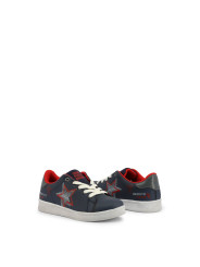 Navy blaue Sneakers mit Stern