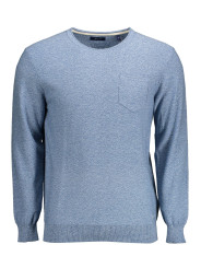 Sweaters Elegant Light Blue Crew-Neck Sweater 140,00 € 7325706160890 | Planet-Deluxe