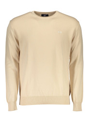 Sweaters Beige Round Neck Embroidered Sweater 160,00 € 7613431353657 | Planet-Deluxe