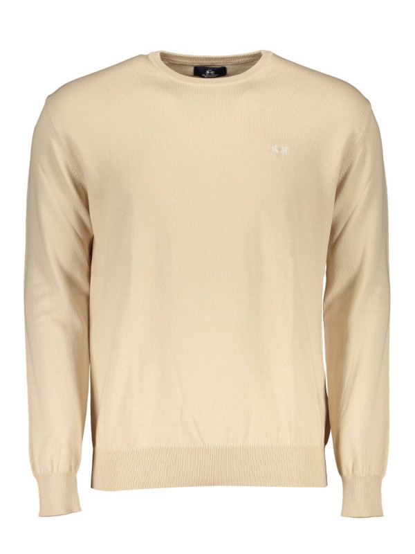 Sweaters Beige Round Neck Embroidered Sweater 160,00 € 7613431353657 | Planet-Deluxe