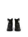Schwarze Kinderstiefel mit Sternenmuster