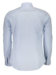 Shirts Elegant Light Blue Slim Fit Shirt 140,00 € 7613314590797 | Planet-Deluxe
