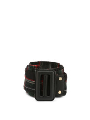 Valentino Tartan Gürtel mit Schnalle