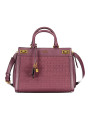 Handbags Elegant Purple Polyurethane Handbag 240,00 € 190231636625 | Planet-Deluxe